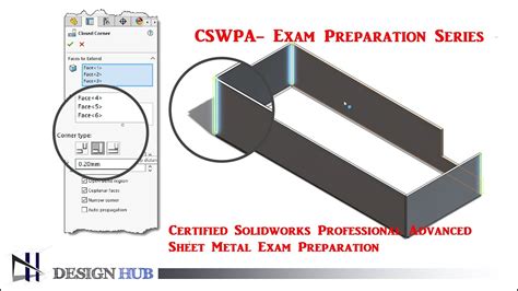 solidworks cswp sheet metal exam|solidworks certification exam answer key.